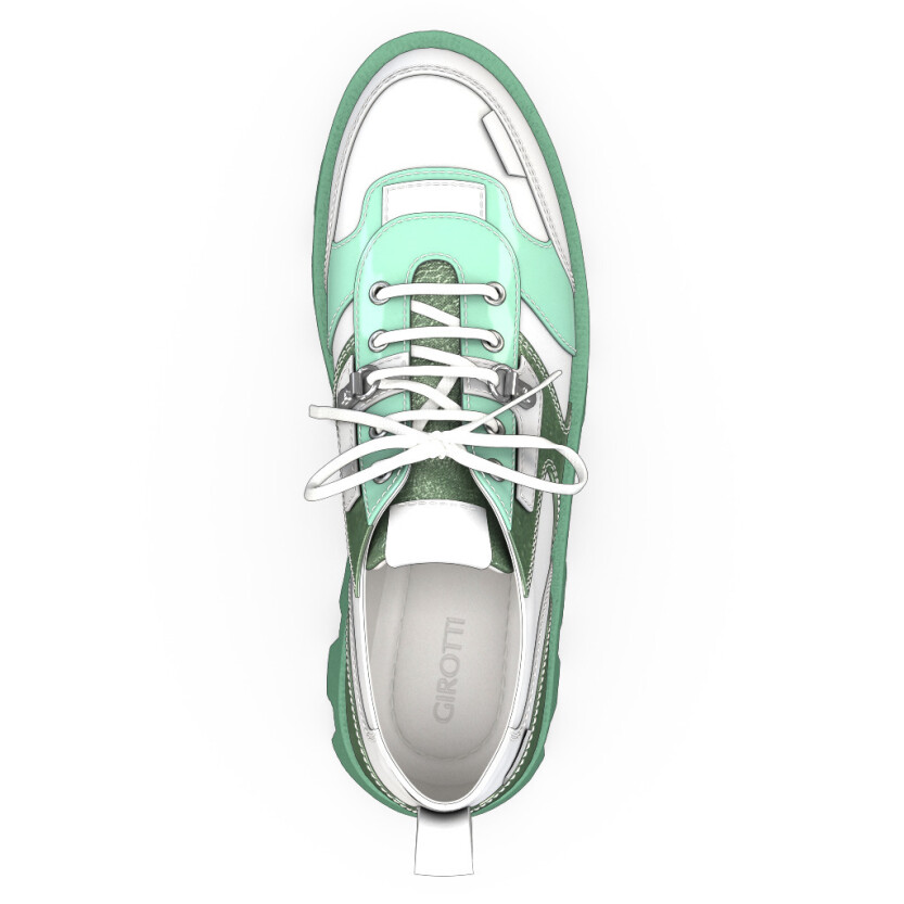 Chaussures à plateforme avec semelle en couleur 25364