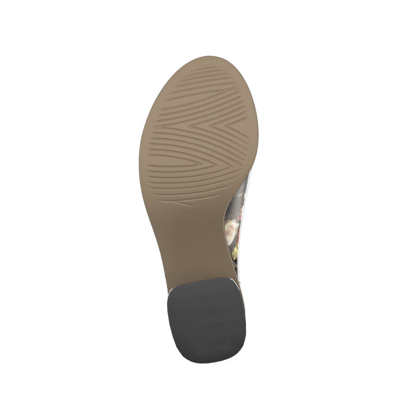 Sandales avec bout ouvert 4886