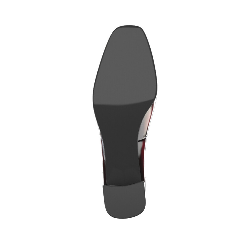 Chaussures à talon bloc de luxe pour femmes 36569