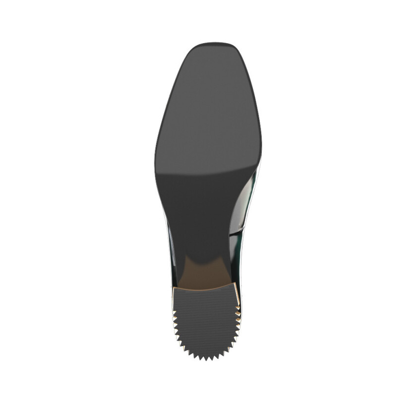 Chaussures à talon bloc de luxe pour femmes 38378