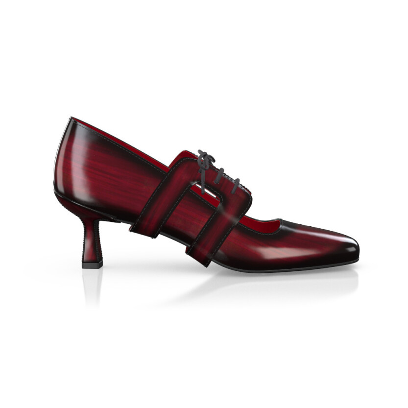 Chaussures à talon bloc de luxe pour femmes 42618
