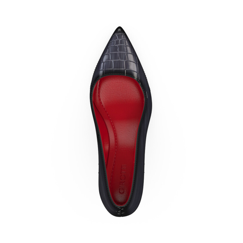 Chaussures à talon bloc de luxe pour femmes 44350