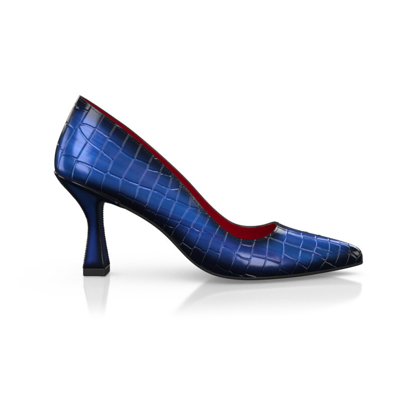 Chaussures à talon bloc de luxe pour femmes 44362