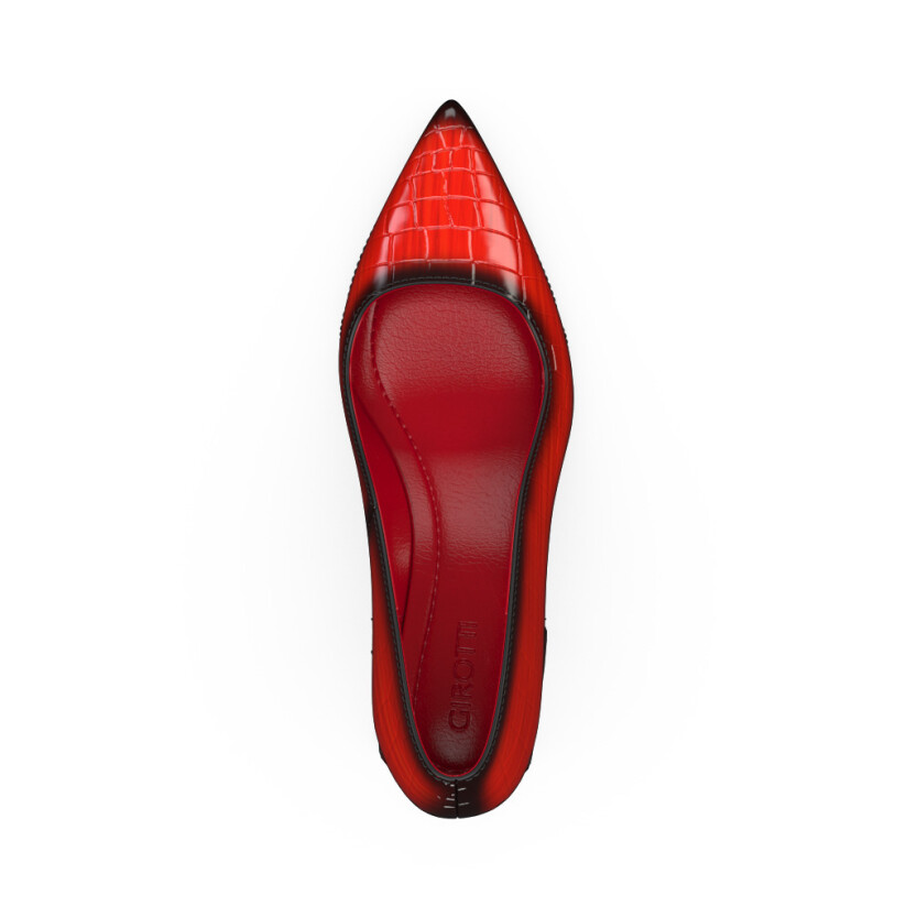 Chaussures à talon bloc de luxe pour femmes 46904