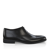 notton Chaussure Oxford noir-gris clair style d\u00e9contract\u00e9 Chaussures Chaussures de travail Chaussures Oxford 