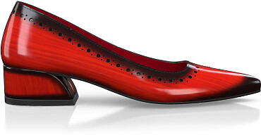 Chaussures à talon bloc de luxe pour femmes 36533