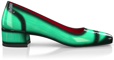 Chaussures à talon bloc de luxe pour femmes 42450