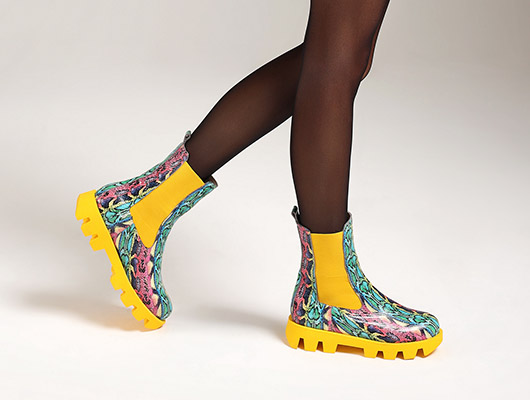 Woman's mid-calf boots 12194